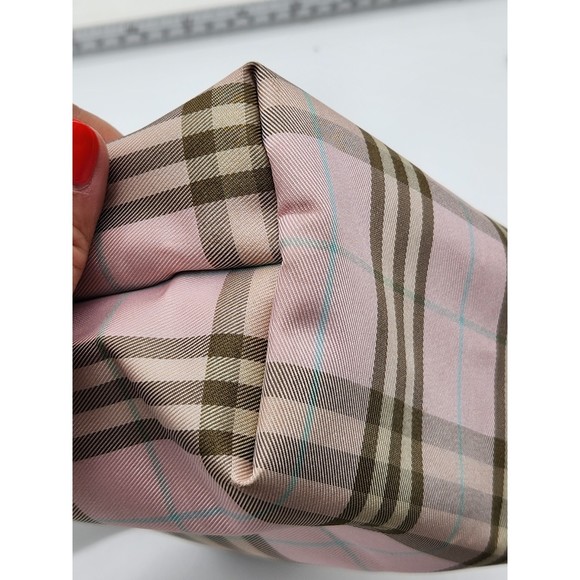 BURBERRY CANDY PINK MINI WRISTLET / HANDBAG 114BURXBA - Picture 10 of 14